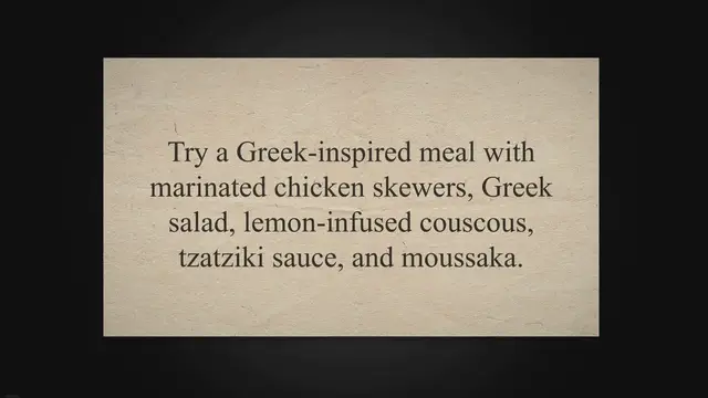 'Video thumbnail for Delicious Dinner Ideas to Excite Your Taste Buds'