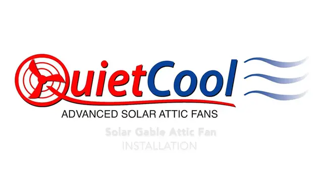 'Video thumbnail for QuietCool 40 Watt Solar Powered Gable Mount Attic Fan- Amazon.com- Tools & Home Improvement'