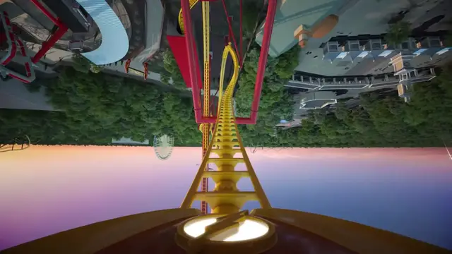 'Video thumbnail for The Flash: Vertical Velocity Animated Front Row POV from Six Flags Great Adventure'