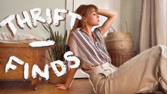 'Video thumbnail for ~it’s a thrift haul~'
