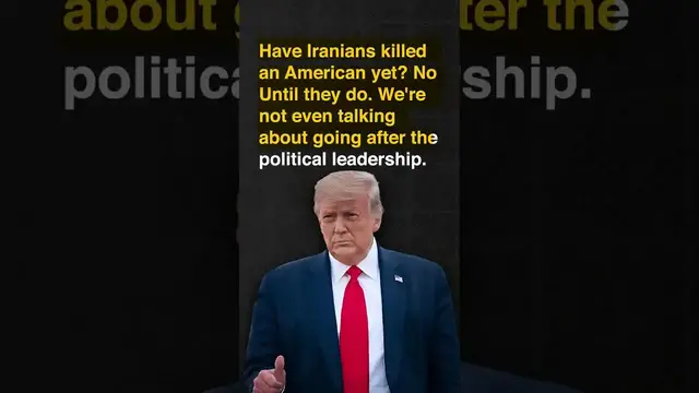 'Video thumbnail for business basics: trump vetoed israeli plan to assassinate iran supreme leader'