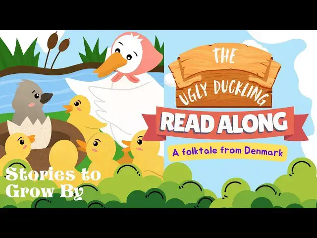 'Video thumbnail for The Ugly Duckling | Fun Folktale Read-along | Bedtime Stories For Children'