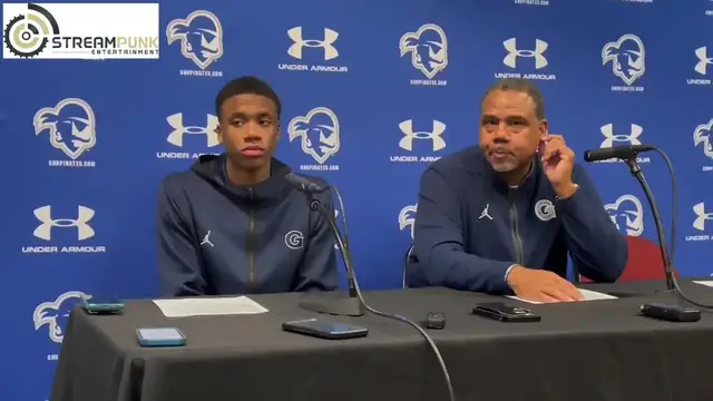 'Video thumbnail for stream punk sports: georgetown's ed cooley and thomas sorber discuss seton hall win, 'young pups peeing''