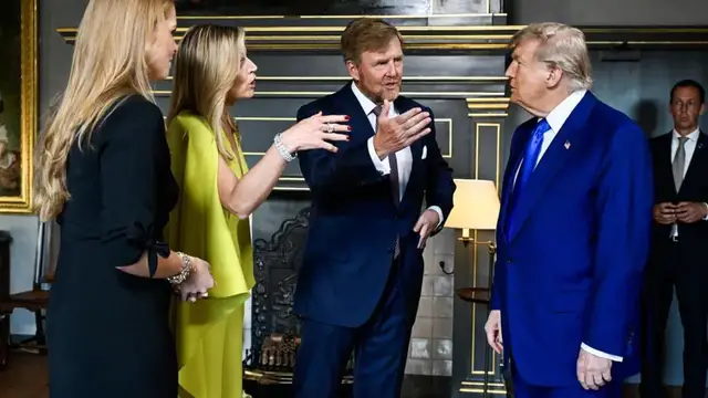 'Video thumbnail for Trump uncommitted on joining NATO mutual defense agreement'