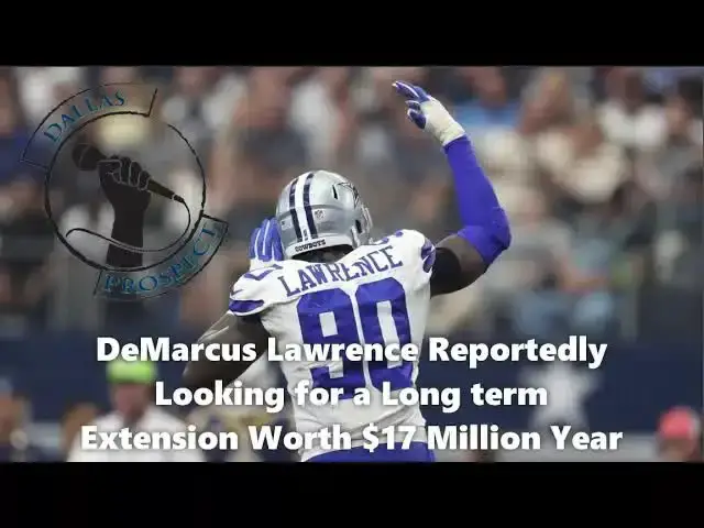 'Video thumbnail for law nation sports: demarcus lawrence's $17 million contract: will the cowboys pay?'