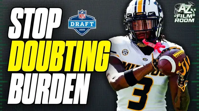 'Video thumbnail for a to z sports film room: luther burden 2025 nfl draft scouting report: is he the next debo samuel?'