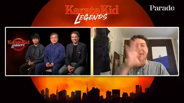 'Video thumbnail for Jackie Chan and Ralph Macchio Rate Ben Wang's Performance in 'Karate Kid: Legends''