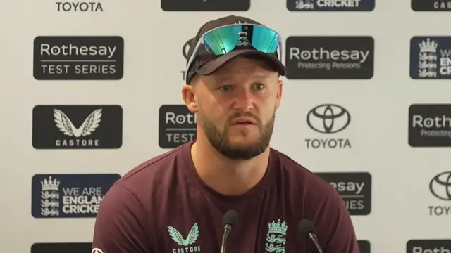 'Video thumbnail for 'Goosebumps when he got to 100' - Duckett on Pope's century against India'