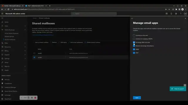 'Video thumbnail for How to manage Microsoft 365 shared mailboxes'