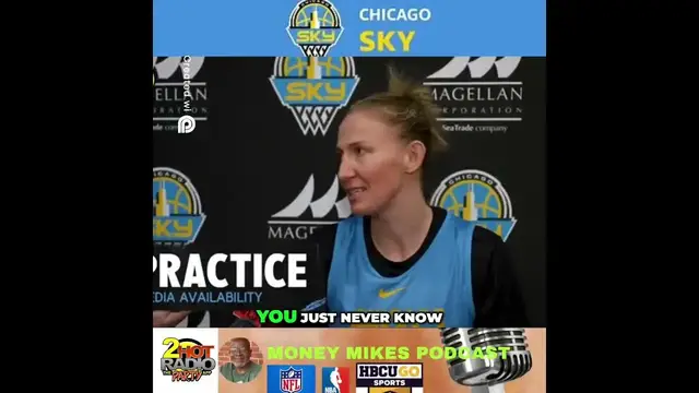 'Video thumbnail for Courtney Vandersloot’s Emotional Return to Chicago Sky: "I Never Closed the Door!"  #WNBA'