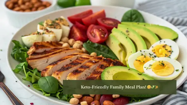 'Video thumbnail for Keto-Friendly Family Meal Plan – Easy & Tasty Dinners for All!'