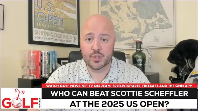 'Video thumbnail for Can anyone beat Scottie Schffler in the 2025 US Open?'