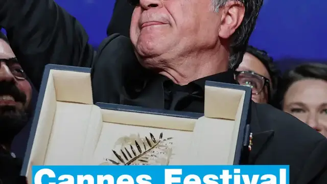 'Video thumbnail for Iranian dissident Jafar Panahi wins Palme d’Or for “It was just an accident"'