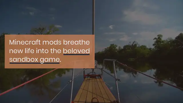 'Video thumbnail for Minecraft Mod Reviews'