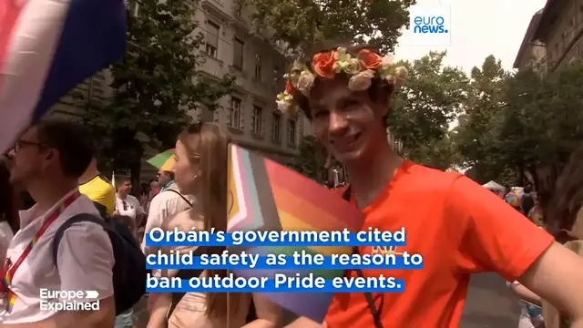 'Video thumbnail for 'Another red line crossed': Fierce debate on Hungary's Pride ban at the European Parliament'