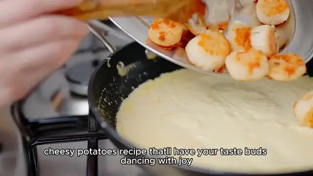 'Video thumbnail for cheesy potatoes recipe'