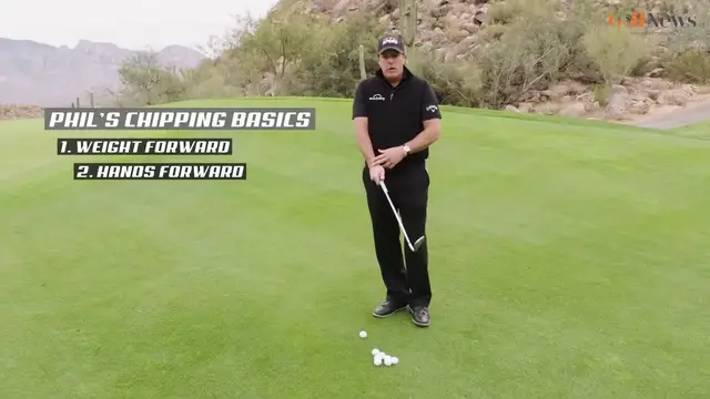 'Video thumbnail for 3 bước cơ bản trong chipping cùng Phil Mickelson'