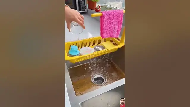 'Video thumbnail for Link in Bio ✅ | Adjustable Kitchen Sink Basket'