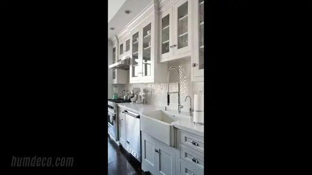 'Video thumbnail for Dainty white kitchens !!! - Home Decorating Tips & Ideas '