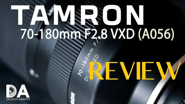 'Video thumbnail for Tamron 70-180mm F2.8 VXD (A056) Review | 4K'