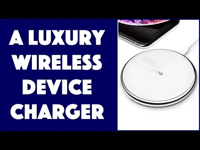 'Video thumbnail for The Luxury Vebach Dubhe1 Wireless Charger Reviewed'