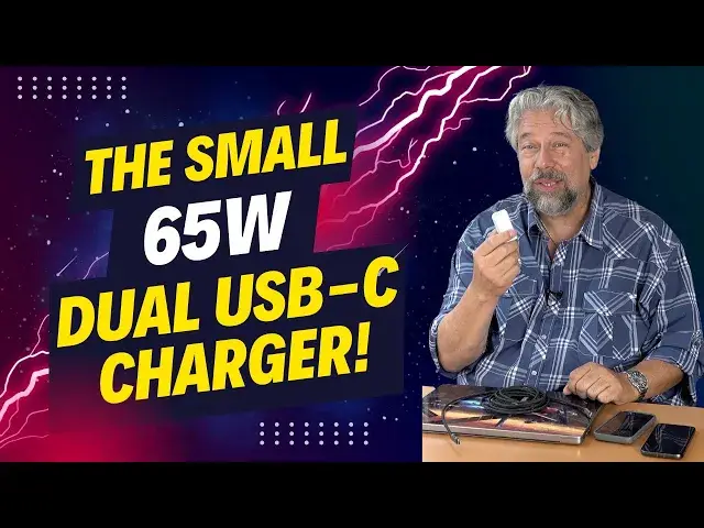 'Video thumbnail for Scosche PD65 65W Dual USB-C Wall Charger -- DEMO & REVIEW'