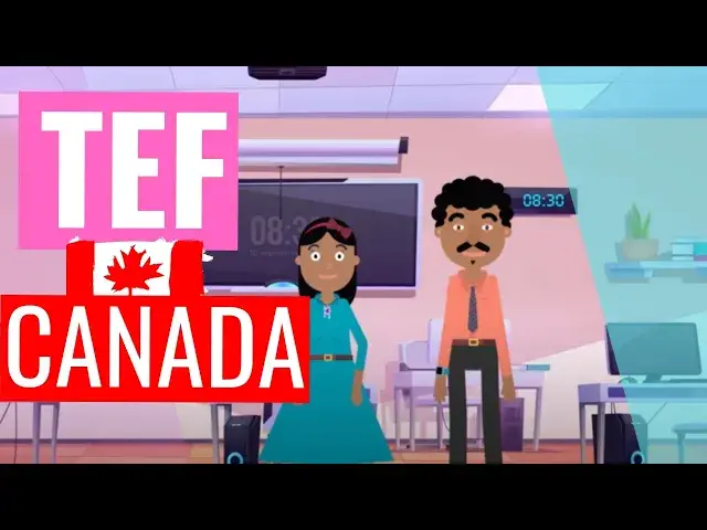 'Video thumbnail for PARTIE 4. TEST D'ÉVALUATION DU FRANCAIS CANADA (TEF CANADA).  KISAL YE, KIJAN POU PASSE TEST SA.#TEF'