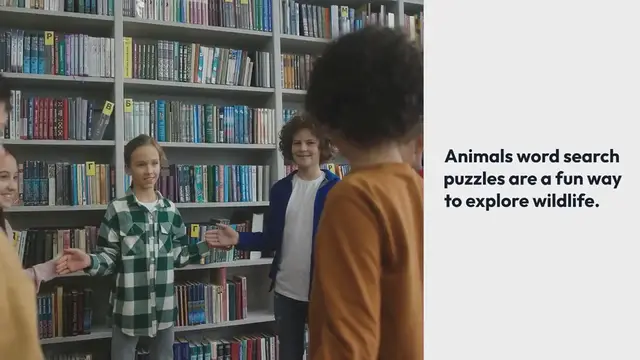 'Video thumbnail for Animals Word Search Puzzle Games'