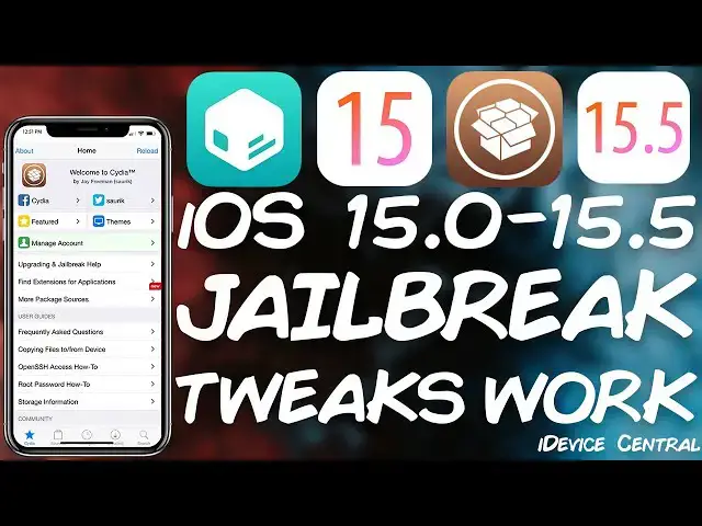 'Video thumbnail for iOS 15.0 - 15.5 JAILBREAK: Sileo + Tweaks Successfully Achieved By xina520'