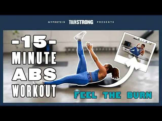 'Video thumbnail for 15 Minute HIIT Abs Workout | Abs At Home | Myprotein'