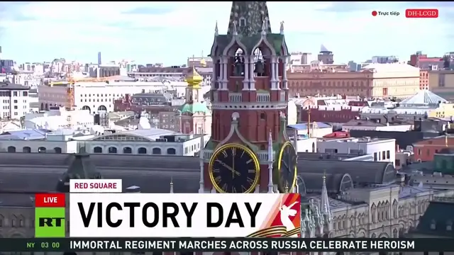 'Video thumbnail for Lễ duyệt binh Nga Victory Day 2025 Quảng trường Đỏ – Kỷ niệm 80 năm chiến thắng phát xít - Bản Full'