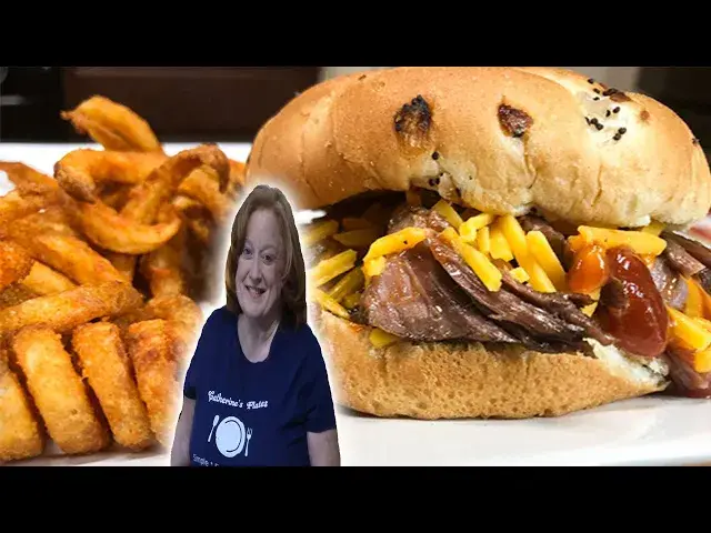 'Video thumbnail for CROCKPOT BEEF 'N CHEDDAR ARBY'S COPYCAT RECIPE | Delicious 2 Ingredient Roast with Homemade Sauce'