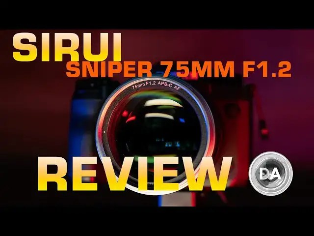 'Video thumbnail for Sirui Sniper 75mm F1.2 AF Review | The Best of the Snipers?'