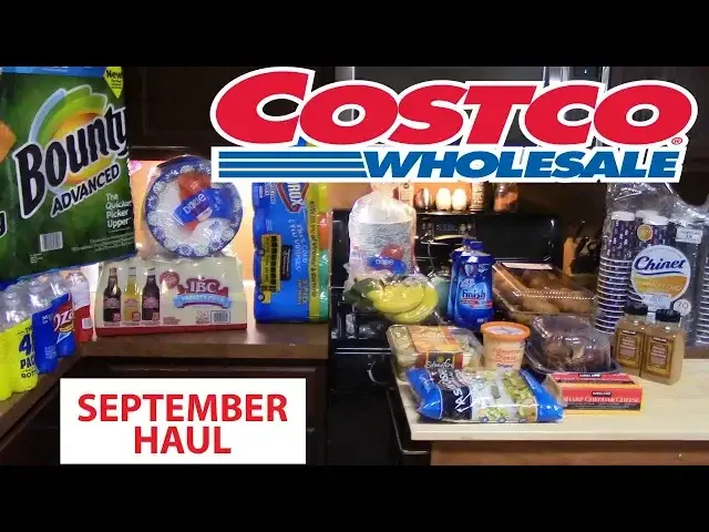 'Video thumbnail for COSTCO HAUL | SEPTEMBER 2018'