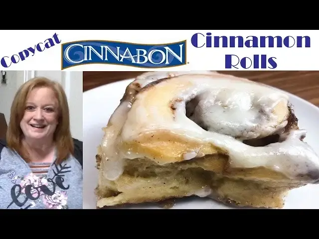 'Video thumbnail for COPYCAT CINNABON CINNAMON ROLLS RECIPE'