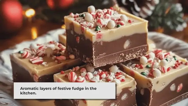 'Video thumbnail for How to Make Festive Christmas Fudge: Easy Recipe and Tips'