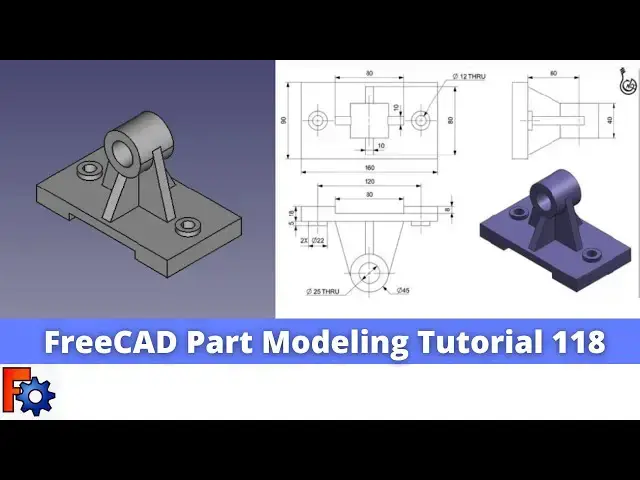 'Video thumbnail for FreeCAD Part Modeling Tutorial 118 | FreeCAD Tutorial | Mechnexus |'