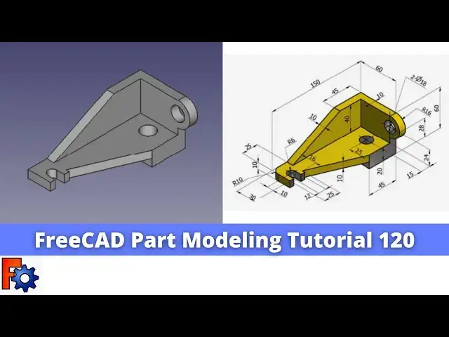 'Video thumbnail for FreeCAD Part Modeling Tutorial 120 | FreeCAD Tutorial | Mechnexus |'