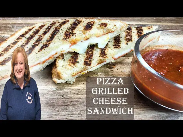 'Video thumbnail for PEPPERONI PIZZA GRILLED CHEESE | Easy & Fun Lunch Idea'