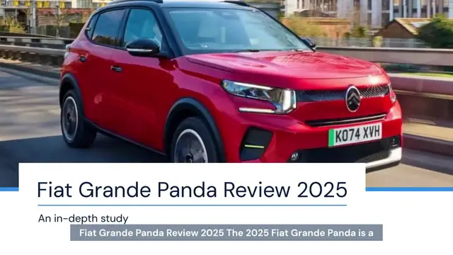 'Video thumbnail for Fiat Grande Panda review'
