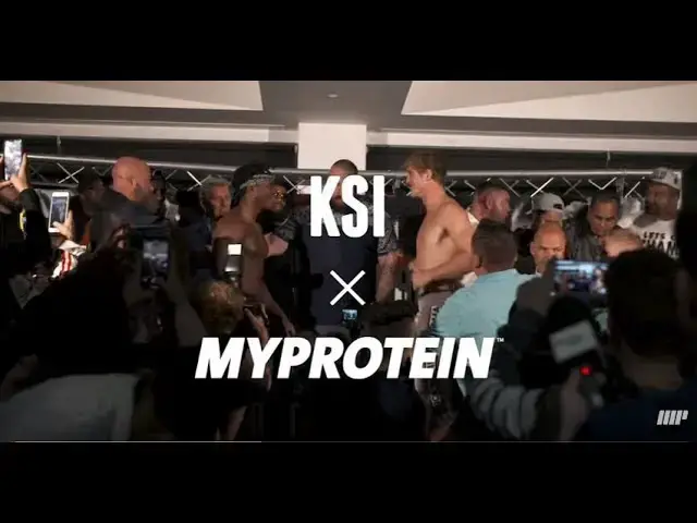 'Video thumbnail for KSI X MYPROTEIN | THE WEIGH-IN INTERVIEW'