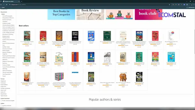 'Video thumbnail for What Kind of Books Sell Best on Amazon? | EcomStal'