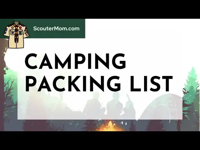 'Video thumbnail for Camping Packing List'