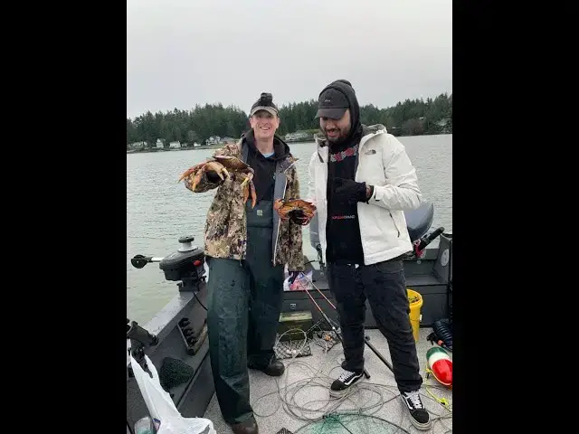 'Video thumbnail for Hood Canal Crabbing January 2020'