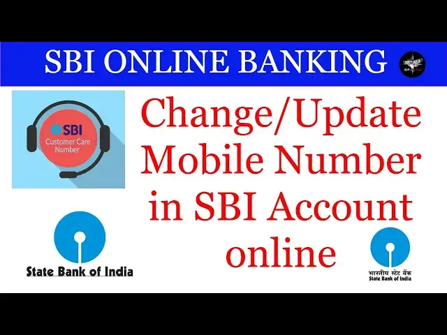 'Video thumbnail for How to Change/Update Mobile Number in SBI Account Online by kingfisher'