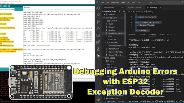 'Video thumbnail for ESP32 ESP8266 Exception Decoder'