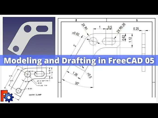 'Video thumbnail for Modeling and Drafting in FreeCAD 05 | FreeCAD Tutorial | Mechnexus |'