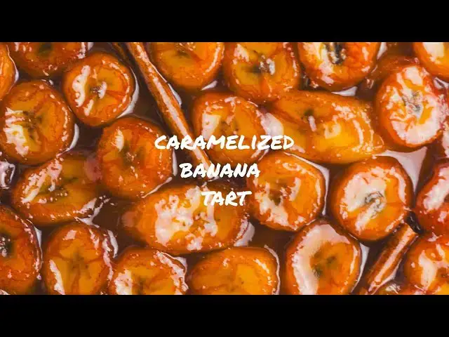 'Video thumbnail for How to make a delectable caramelized banana tart in just minutes? You can!'