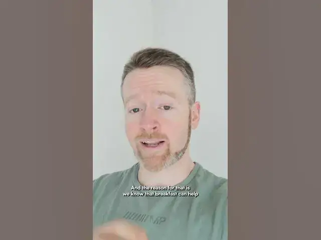'Video thumbnail for Why is breakfast important? #shorts | Myprotein'