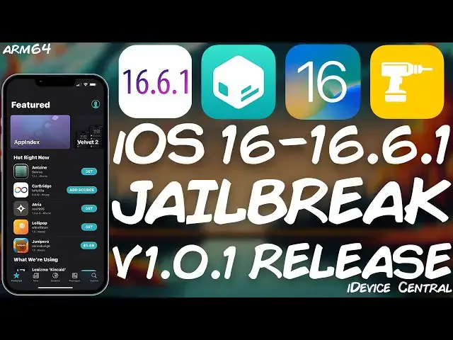 'Video thumbnail for iOS 16.0 - 16.6.1 JAILBREAK RELEASE! Def1nit3lyN0tAJa1lbr3akTool v1.0.1 For ALL arm64 DEVICES!'